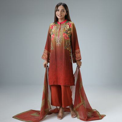WOMENS ETHNIC 3 PCS - REGULAR FIT