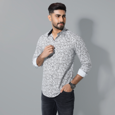MENS FULL SLEEVE CASUAL SHIRT - REGULAR FIT