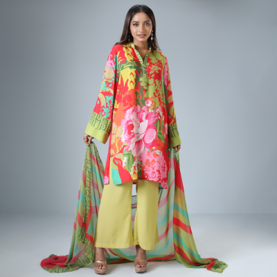 WOMENS ETHNIC 3PCS - REGULAR FIT