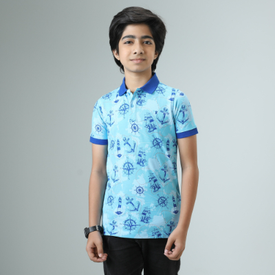 BOYS SHORT SLEEVE POLO SHIRT - REGULAR FIT