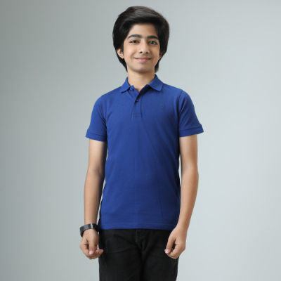 BOYS SHORT SLEEVE POLO SHIRT - REGULAR FIT