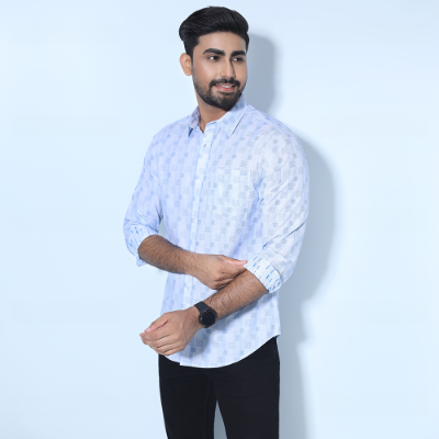 MENS FULL SLEEVE CASUAL SHIRT - SLIM FIT