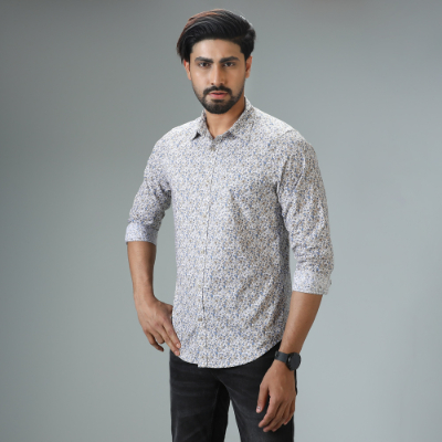 MENS FULL SLEEVE CASUAL SHIRT - SLIM FIT