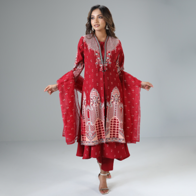 WOMENS ETHNIC 3 PCS - REGULAR FIT