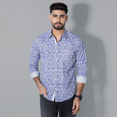MENS FULL SLEEVE CASUAL SHIRT - REGULAR FIT