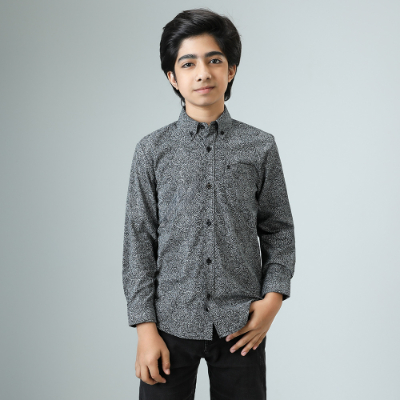 BOYS FULL SLEEVE CASUAL SHIRT - REGULAR FIT