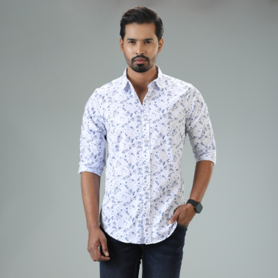 MENS FULL SLEEVE CASUAL SHIRT - SLIM FIT