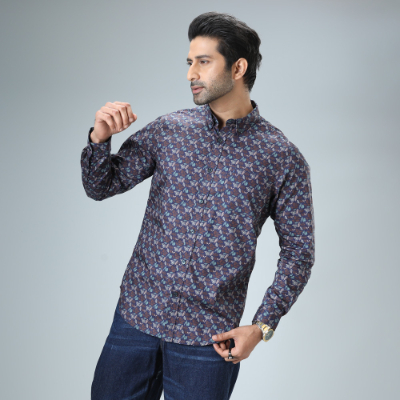 MENS FULL SLEEVE CASUAL SHIRT - REGULAR FIT