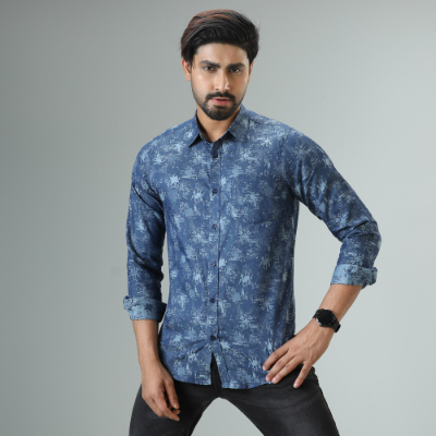 MENS FULL SLEEVE CASUAL SHIRT - SLIM FIT