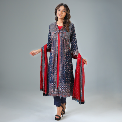 WOMENS ETHNIC 3 PCS - REGULAR FIT