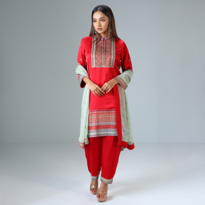 WOMENS ETHNIC 3 PCS - REGULAR FIT