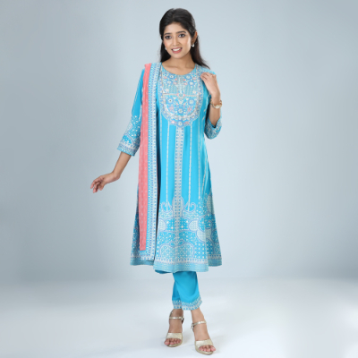 WOMENS ETHNIC 3 PCS - REGULAR FIT