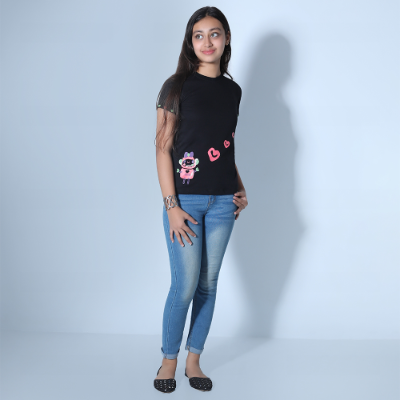 GIRLS SHORT SLEEVE T-SHIRT
