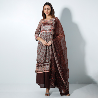 WOMENS ETHNIC 3PCS - REGULAR FIT