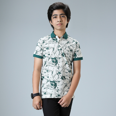 BOYS SHORT SLEEVE POLO SHIRT - REGULAR FIT