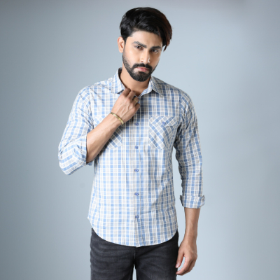 MENS FULL SLEEVE CASUAL SHIRT - REGULAR FIT