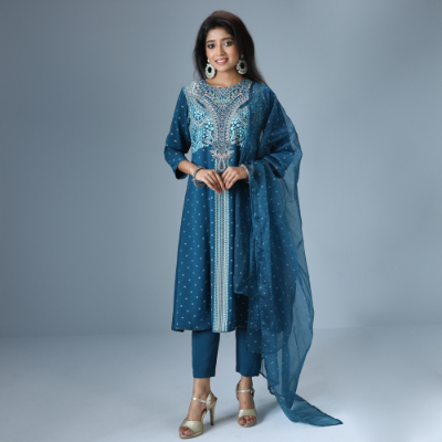 WOMENS ETHNIC 3 PCS - REGULAR FIT