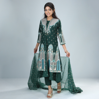 WOMENS ETHNIC 3 PCS - REGULAR FIT