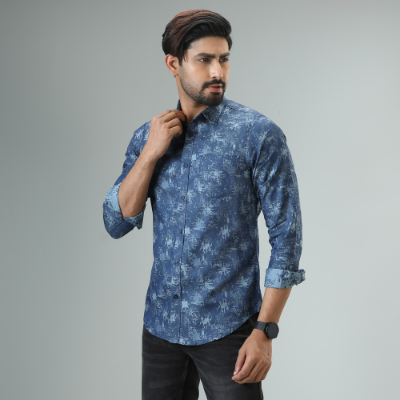 MENS FULL SLEEVE CASUAL SHIRT - REGULAR FIT