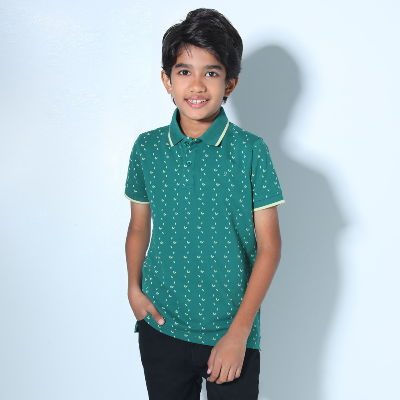 BOYS SHORT SLEEVE POLO SHIRT