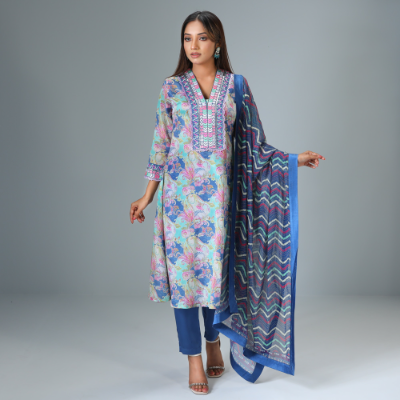 WOMENS ETHNIC 3 PCS - REGULAR FIT