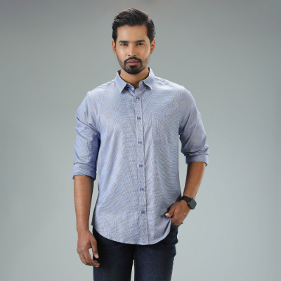 MENS FULL SLEEVE CASUAL SHIRT - SLIM FIT