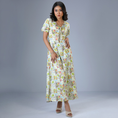 DHEU WESTERN LONG DRESS