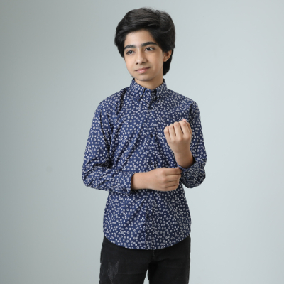 BOYS FULL SLEEVE CASUAL SHIRT - REGULAR FIT