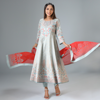 WOMENS ETHNIC 3 PCS - REGULAR FIT